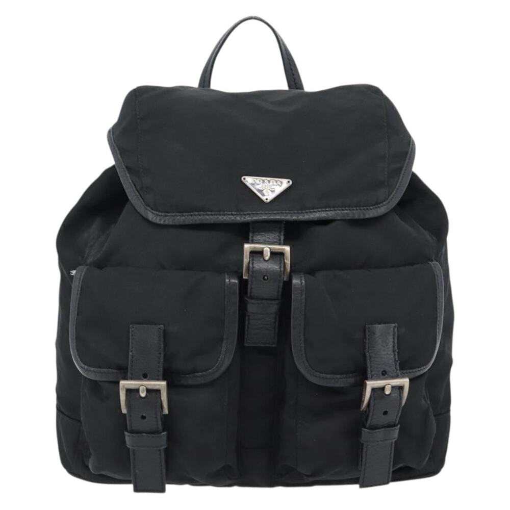 Prada Tessuto Backpack Black